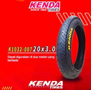 ban Sepeda BMX 20 x 3.0  luar dalam  jumbo kenda untuk semua sepeda BMX