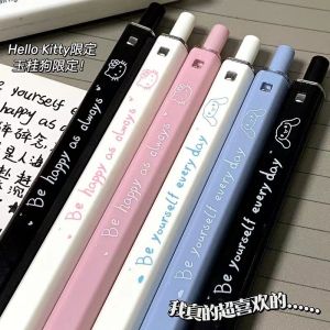 Cute Cartoon Gel Pen 0.5mm Pen Black Ink Pochacco Student Sign Pen