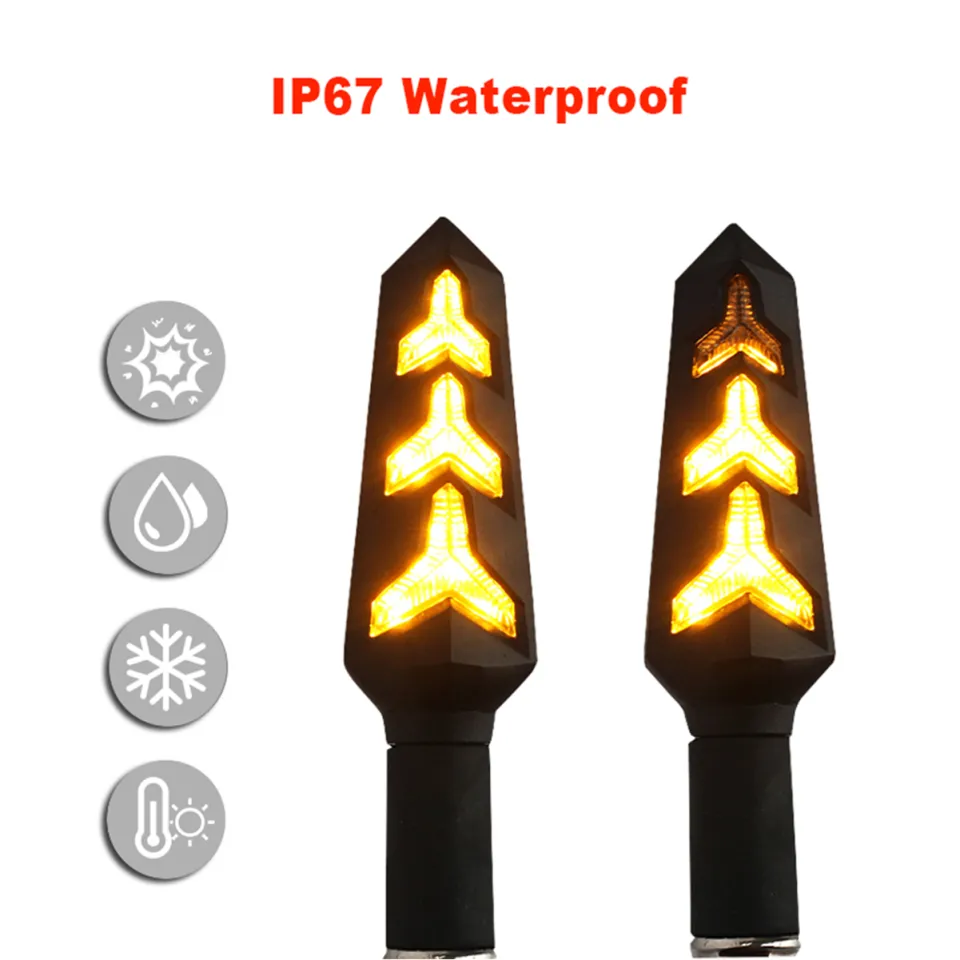 2x Clear LED Turn Signal Light Indicator Lamp For Yamaha MT-07 FZ07 YZF R1 R3 R6 - Walmart Supplies