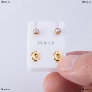 [COD] Homein 1 12Pairs Plated Steel Earring Studs For Ear Tool Birthstone Ear Stud Earrings Studs Tragus Cartilage Body Jewelry