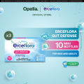 Erceflora Gut Defense Probiotic Supplement 10 Mini Bottles x 5ml - For Kids & Adults (Bundle of 3). 