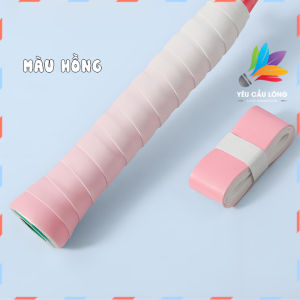 Combo 10 Quấn Cán Vợt Cầu Lông Tennis Pickleball Loang Màu (Tặng Kèm 1 Quấn Cốt Và 2 Bảo Vệ Vợt)