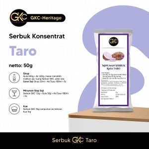 Bubuk Minuman Talas/ Taro 50gr Powder Gkc Heritage
