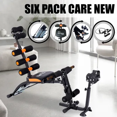 HTD Sport Six Pack Care Sit Up Bench Cardio Alat Olahraga Fitness Multifungsi 2018