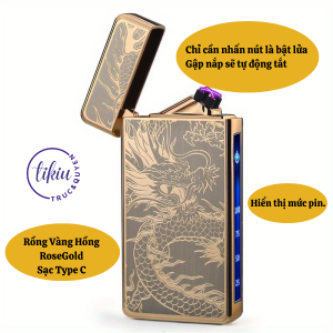 [HÀNG CAO CẤP] Dụng Cụ Thắp Nến Thơm TIKIU Phụ Kiện HOA VĂN HY-6008 Mồi Bếp - Bật Lửa Chuyên Dụng Chống Gió Pin Sạc Tiện Dụng 2023