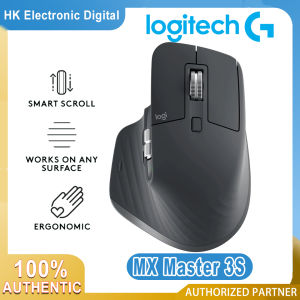Logitech MX Master 3S Wireless Performance Mouse with Ultra-fast Scrolling Ergo 8K DPI Quiet Clicks USB-C Bluetooth
