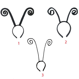 Trẻ em Người lớn dài Ant Headband côn trùng Bug nhung đen Bờm Tóc Halloween