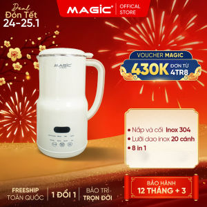 Máy nấu sữa hạt Magic A-99 8 chức năng nấu công suất 700W bảo hành 12 tháng