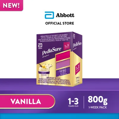 Pediasure Vanilla 800g for Kids 1-3 Years Old Milk Supplement Powder