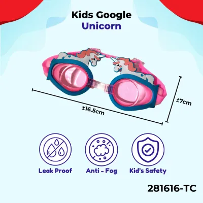 SUPERSAVE Kids Waterproof Swimming Goggles Cartoon Adjustable Strap Clear Lens Anti-Fog Cermin Mata Renang Budak