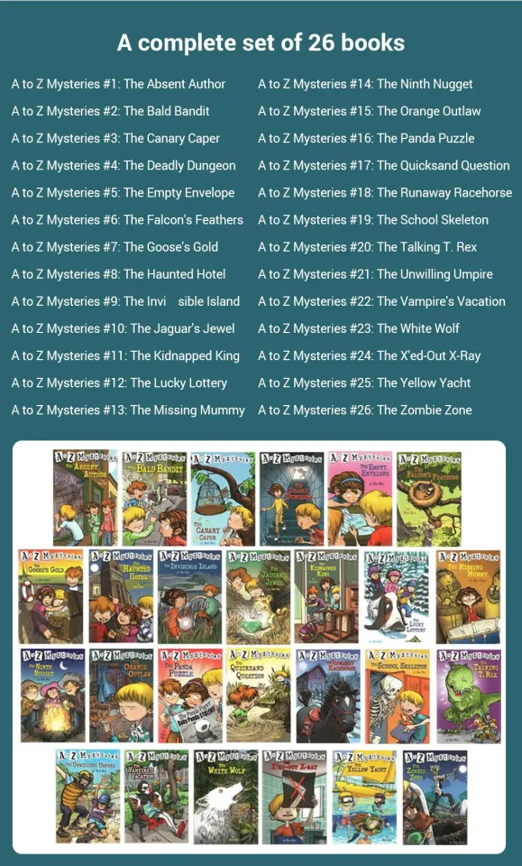 A to Z Mysteries 全26巻シリーズ Amazon.co.jp: A to Z Mysteries (26 Book Set) : 本