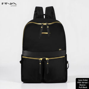 Peonia PNA SHARON Water Resistant Ransel Tas Wanita Laptop Punggung Kantor Kerja Sekolah Kuliah Laptop 13 inch Outdoor Trendy Fashion Style Travel Casual Backpack Anak Remaja Perempuan Selempang Cewek Bag