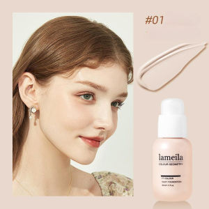 50ML SVMY Liquid Foundation Nude Makeup Long-Lasting Waterproof Strong Oil Control Moisturizing Hydrating Foundation