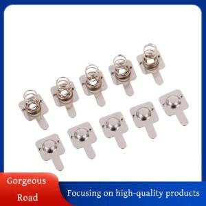 [Gorgeous] Hot Sale 10pair Replacement Metal Batteries Spring Contact Plate For AAA Batterie
