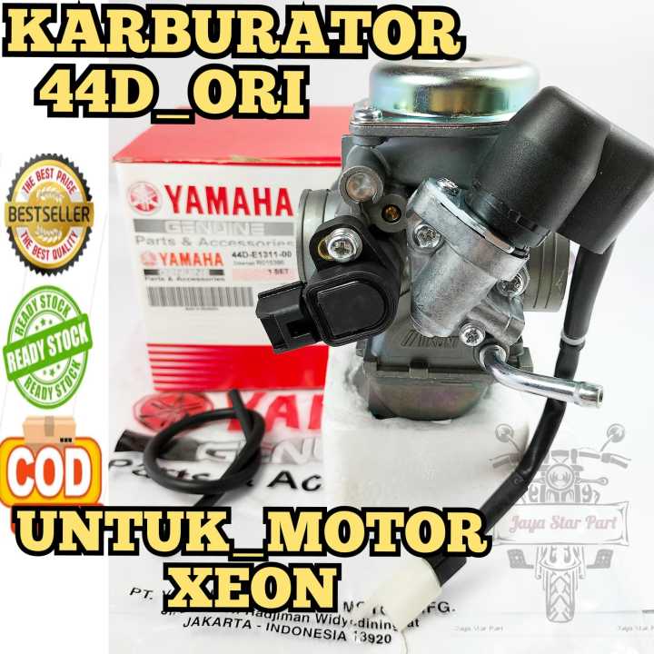 KARBURATOR XEON 44D YAMAHA YGP KUALITAS ORIGINAL ASLI LANGSAM STABIL PRESISI KARBU BERKUALITAS ASLI ORI XEON