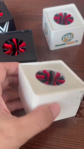 Portable ABS Microphone Logos Flag Holder Mics Flag Station For Broadcast Interviews Customizable Design for Recorders