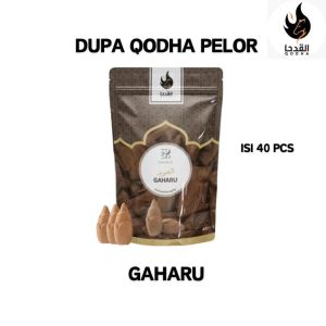 Bukhur QODHA Pelor GAHARU Dupa Buhur Kerucut Asap Kebawah Isi 40Pcs