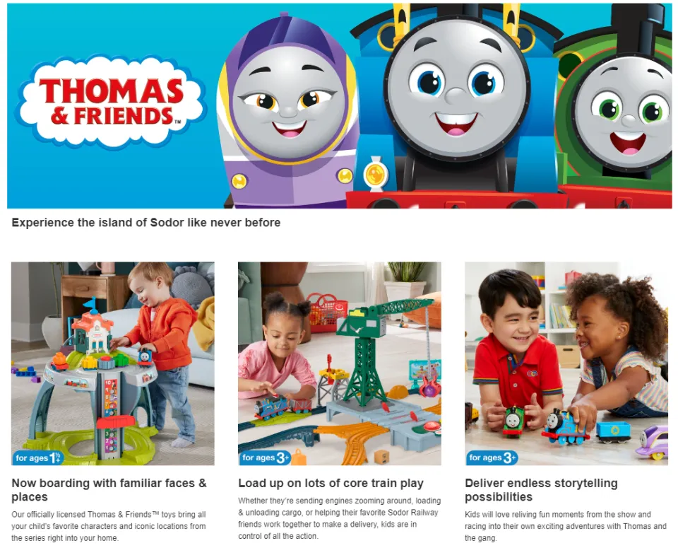 Thomas Friends Toddler Toy My First Knapford Station Train