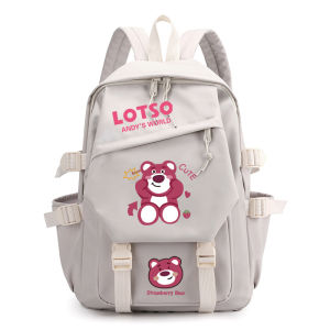 Ba Lô Chống Thấm Nước Thoáng Khí In Hình Toy Story Lotso Sức Chứa Lớn Thời Trang Cho Nam Và Nữ BY3
