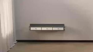 Tv Console Cabinet With Storage TV Rack Cabinet TV Display Cabinet Media & TV Storage Wall-Mounted Moisture-Proof Desk with Storage