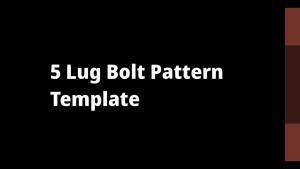 Wheel Bolt Pattern Measuring Tool,Trailer Bolt Pattern Template,5 Lug Measuring Tool,Red (2 Piece)