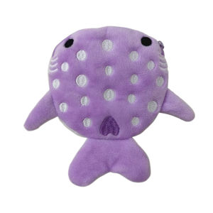 YAFEN New Cartoon Plush Shark Purse Zero Wallet Plush Animal Wallet For Kids Zipper Bag Cute Pendant Data Cable Bag Gift