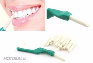 Combo 2 bộ Dụng Cụ Làm Trắng Răng Hyper Dental Peeling Stick gồm 25 thanh thay thế giúp răng sáng bóng