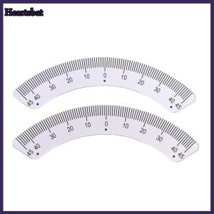 [Heartsbat] Angle Plate Scale Ruler 45 Degree Angle Arc Measuring Gauging Tools Caliper