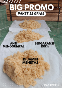 Telur maggot bsf paket 15 gram/bergaransi 100%/telur magot bsf anti menggumpal