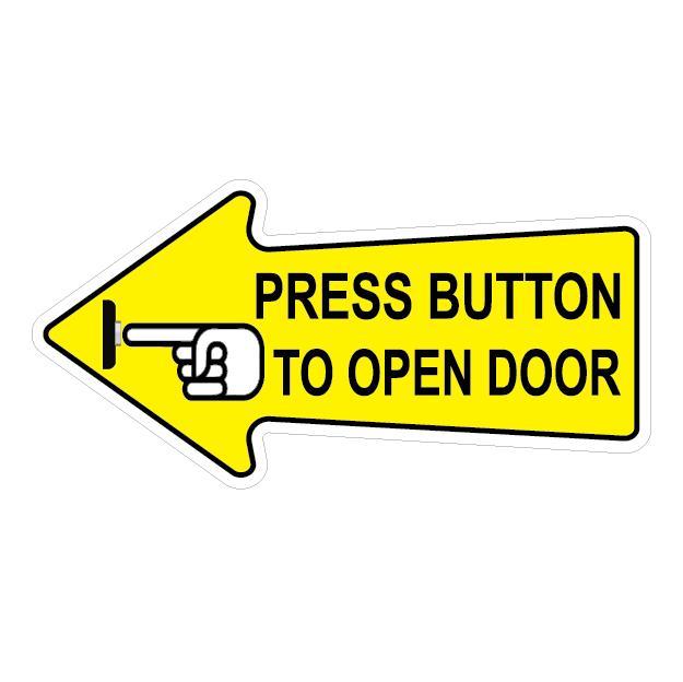 Press button sign - Openclipart
