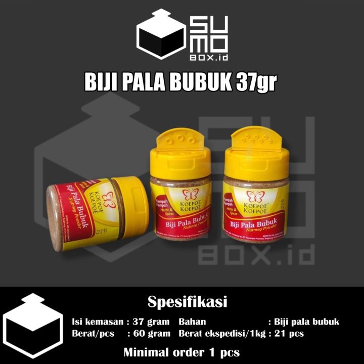 Biji Pala Bubuk Koepoe Koepoe 37gram | Lazada Indonesia