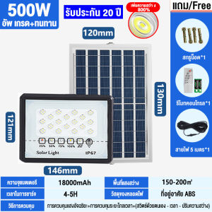 ซื้อ 1 แถม 1 ไฟโซล่าเซลล์ ไฟโซล่าเซล IP67กันน้ำ กันฟ้าผ่า 30000W โซลาร์เซลล์ Solar Light ไฟโซลาเซลล์ เซ็นเซอร์ พร้อมรีโ โซล่าเซลล์ไฟLED ไฟพลังงานแสงอาทิตย์ หลอด ไฟ พร้อม สาย