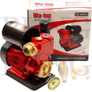 watop ปั๊มน้ำอัตโนมัติ แรงดันคงที่ 400 W ใบพัดทองเหลือง น้ำเข้า 1" น้ำออก 1" ปั๊มน้ำ  แข็งแรง ทนทาน อายุการใช้งานนาน