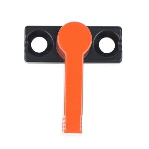 COOLSOOL Loại đẩy Chốt khóa Hợp  kẽm Khóa lửa Phụ kiện truyền động cửa Bền bỉ Thiết kế hình chữ T Phụ kiện truyền động cửa sổ Dành cho cửa