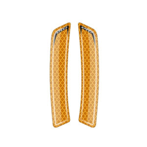 Side Marker Emblem 2pcs Car Reflective Sticker Side Marker Tempel Mata