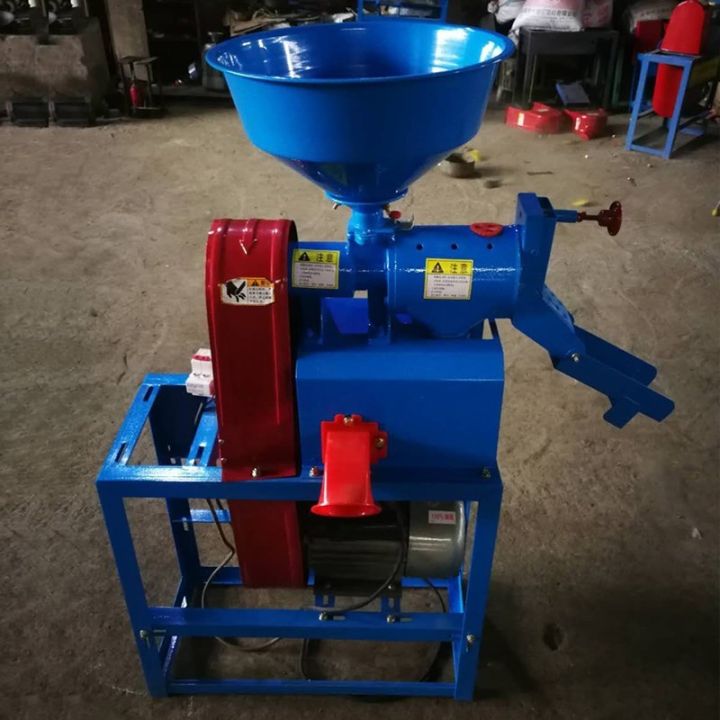Rice milling machine small household rice milling machine corn peeling ...