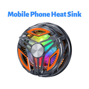 Mobile Phone Cooler Magnetic Attraction Back Clip Plextone Heat Sink Ice Cooling Radiator Universal Cooling Fan For PUBG MLBB COD