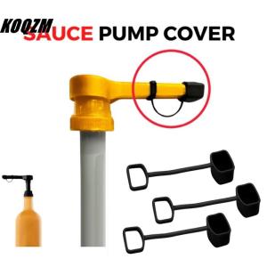 KOQZM 5 10 PCS Coffee Syrup Pump Tip Cap Covers Pourer Cap Syrup Covers Caps Silicone Fits For Syrup Pump Pour Dispenser