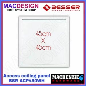 (COD) Aluminum alloy access port ceiling support plate inspection hole ceiling cover wall access holeWHITE MANHOLE COVER NEW MODEL 45CM*45CM MACDESIGN