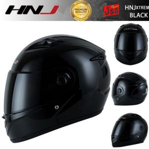JSS ✅HNJ 937 PLAIN Modular Helmet Helmet Motorcycle Full Face Single Visor Open for women & men⭐⭐⭐⭐⭐