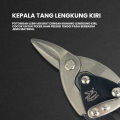 FEIBAO Gunting Seng Baja Ringan 10 Inch Kiri Kanan Lurus | Aviation Snip Pemotong Plat Presisi. 