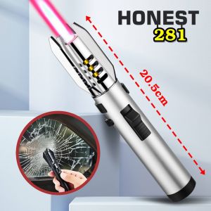 ( HCM HOẢ TỐC ) THANH TRÒN NGUYÊN KHỐI HONEST 281 CÓ CHỨC NĂNG TỰ VỆ THOÁT HIỂM SIZE 20.5CM FULL BOX