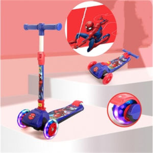 Foldable Childrens Scooter 3 Flash Light Wheels Scooter Toys Outdoor Indoor Sports Toy