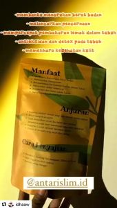 Antari Slimming Tea: Teh Herbal Penurun Berat Badan Viral di TikTok