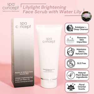 SpaConcept Lilylight Brightening Face Scrub with Water Lily 100ml