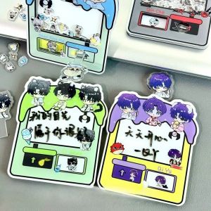 Anime Love and Deepspace Acrylic Egg Twisting Machine Sylus Xavier Rafayel Acrylic Anime Peripheral Cute Originality Cartoon Toy Birthday Present