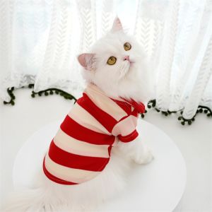 S-4XL Pet Polo T-shirt Dog Clothes Cat Costume