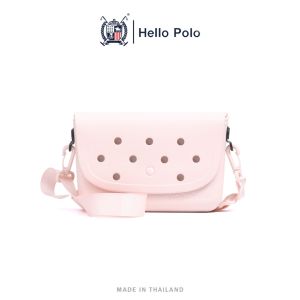 Hello Polo BH2007 กระเป๋าสะพายข้าง ใบเล็กกะทัดรัด ขนาด 15x23 cm. กระเป๋าเล็ก กระเป๋าเก๋ๆ กระเป๋าสวย ทรงคลัตช์ น้ำหนักเบา
