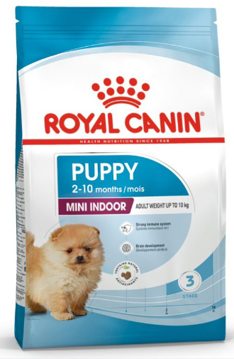 Royal Canin Mini Indoor Puppy 1.5kg Dry Dog Food Size Health