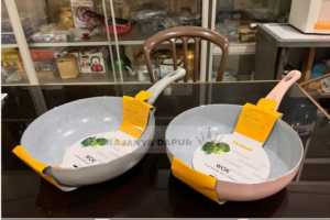 wajan dalam ceramic iwatani - wajan dalam keramik iwatani - hero wok iwatani ceramic coating- Wajan hero wok Ceramic Granite Anti Lengket Tidak Mudah Terkelupas - Granite Marble keramik